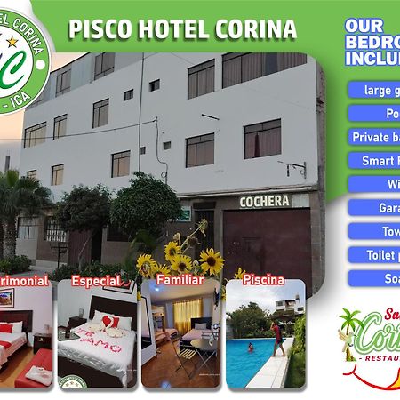 Pisco Hotel Corina Exterior foto
